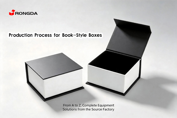 ¿Cómo se fabrica una caja rígida con forma de libro? Una guía completa para el proceso de fabricación y la automatización