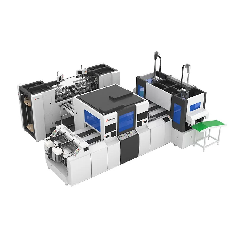 ¿Cómo mejora la producción una máquina automática para fabricar cajas con cajones?