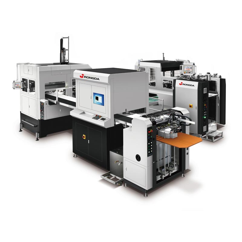 Máquina automática para fabricar cajas de lujo